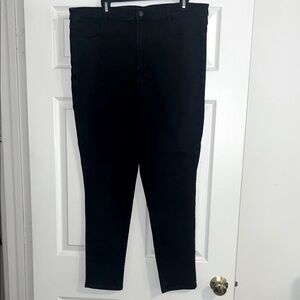 American Eagle Outfitters Black Next Level Stretch Skinny Jeans